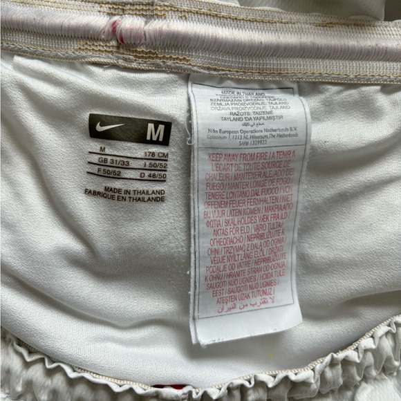 2006-2007 Vintage Arsenal FC Nike Jersey Shorts White Medium - Picture 12 of 13